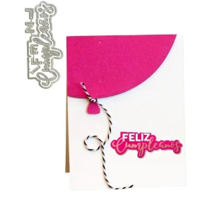 Suaje Feliz Cumpleaños con Sombra