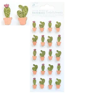 Mini Cactus 3D Stickers / Pegatinas Cactus