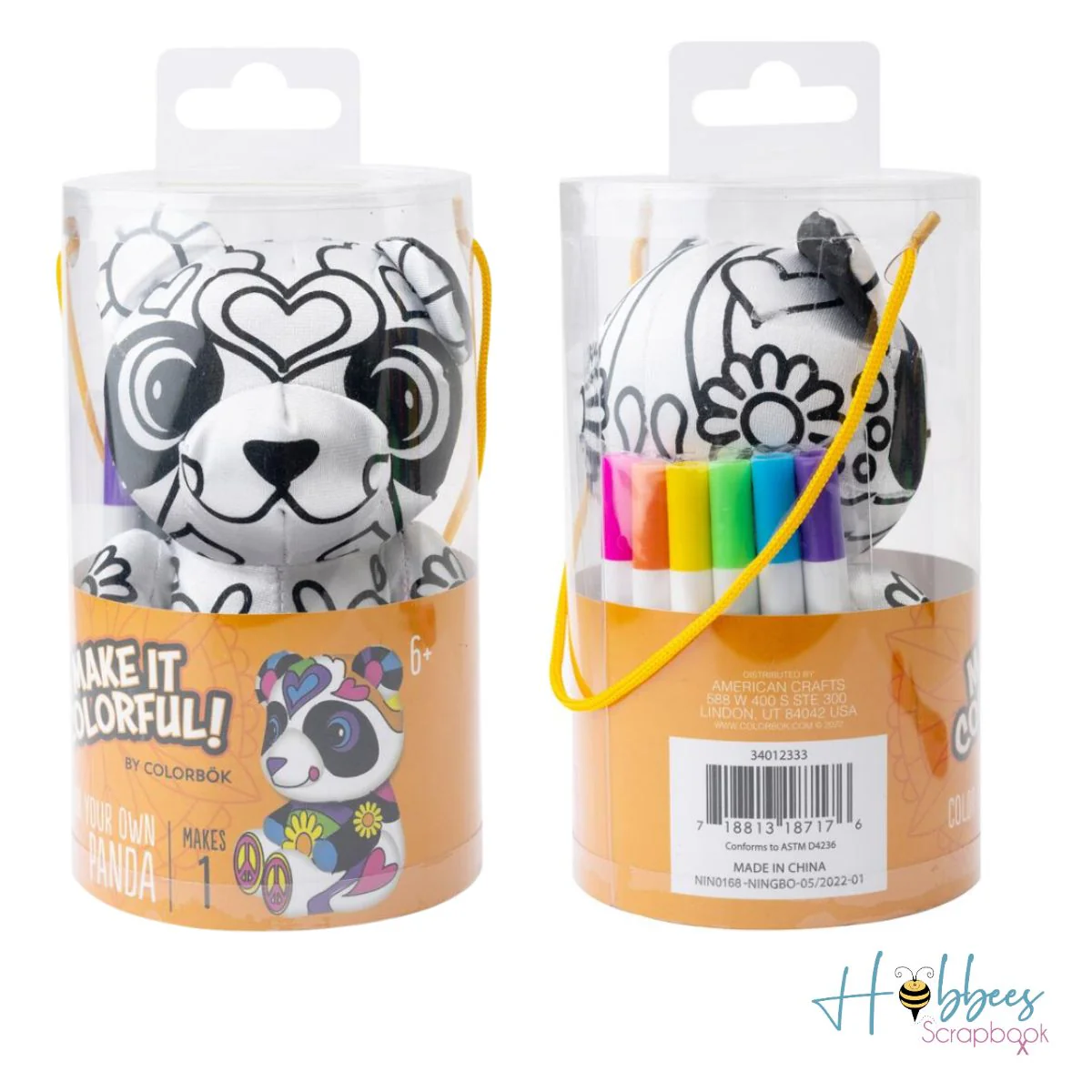 Color Your Own Panda / Colorea tu propio Panda - Imagen 3
