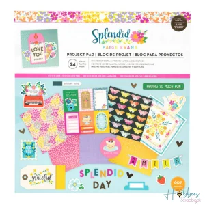 Splendid Day Project Pad  / Block de Proyectos Dia Esplendido