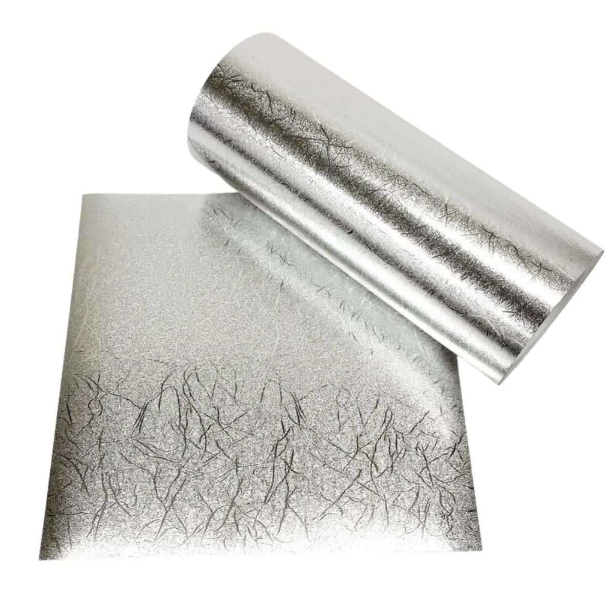 Silver Sheets Pack / 8 Hojas de Vinil Adhesivo Variado Color Plata - Imagen 2