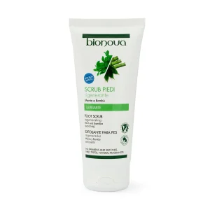 Exfoliante para pies de menta y bambú 100 ml. Bionova corporal