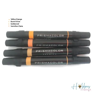 Premier Marker Set / 4 Marcadores de Alcohol Naranjas