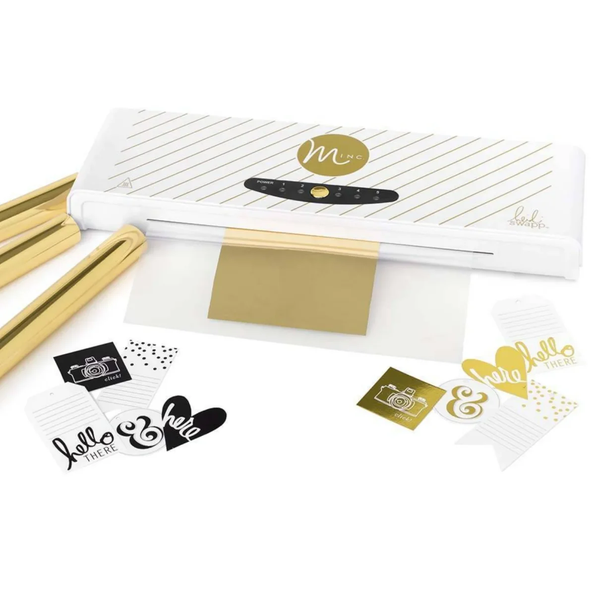 Minc Foil Machine Heidi Swapp 12" Value Pack / Máquina para Metalizar Papel Minc Kit - Imagen 4