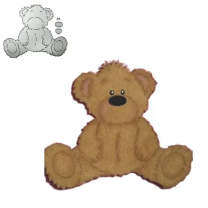 Suaje de Osito Sentado