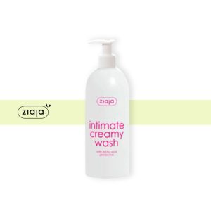 Loción cremosa de higiene íntima con ácido láctico