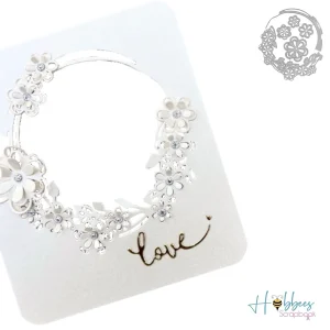 Suaje de Círculo Floral y Flores