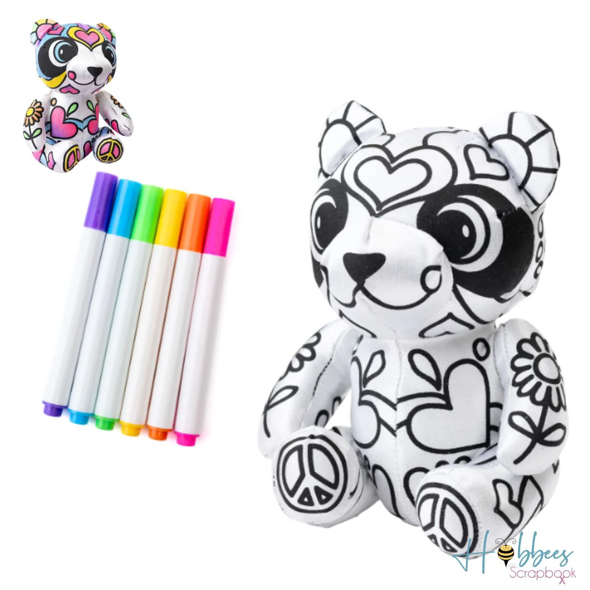 Color Your Own Panda / Colorea tu propio Panda