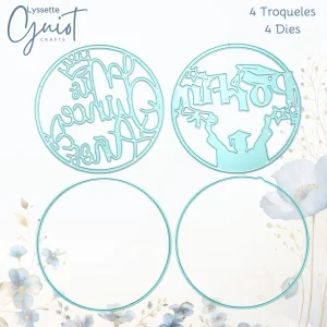 Troquel de Etiquetas Graduación y 15 Años