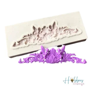 Molde de Silicón de Molduras con Angelitos Barrocos