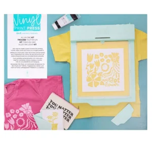 Vinyl Print Press All-In-One Kit / Kit Prensa de Impresión de Vinil