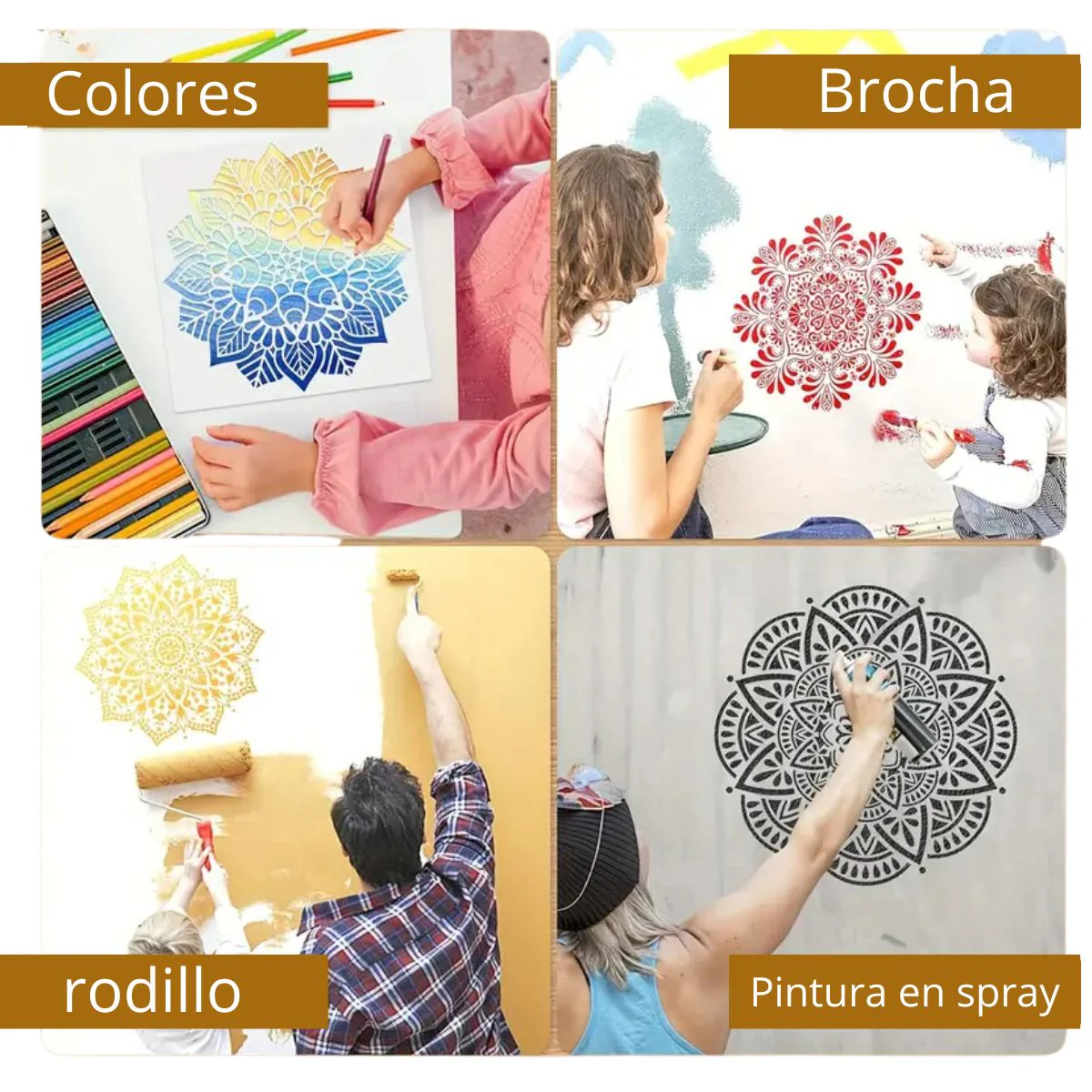 Esténcil de Mandala 6 - Imagen 5
