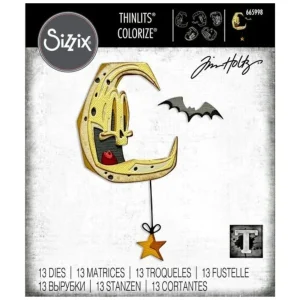 Tim Holtz Thinlits Dies Otis Colorize / Suajes de Halloween