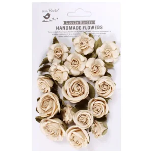 Ivory Paper Flowers / Flores de Papel