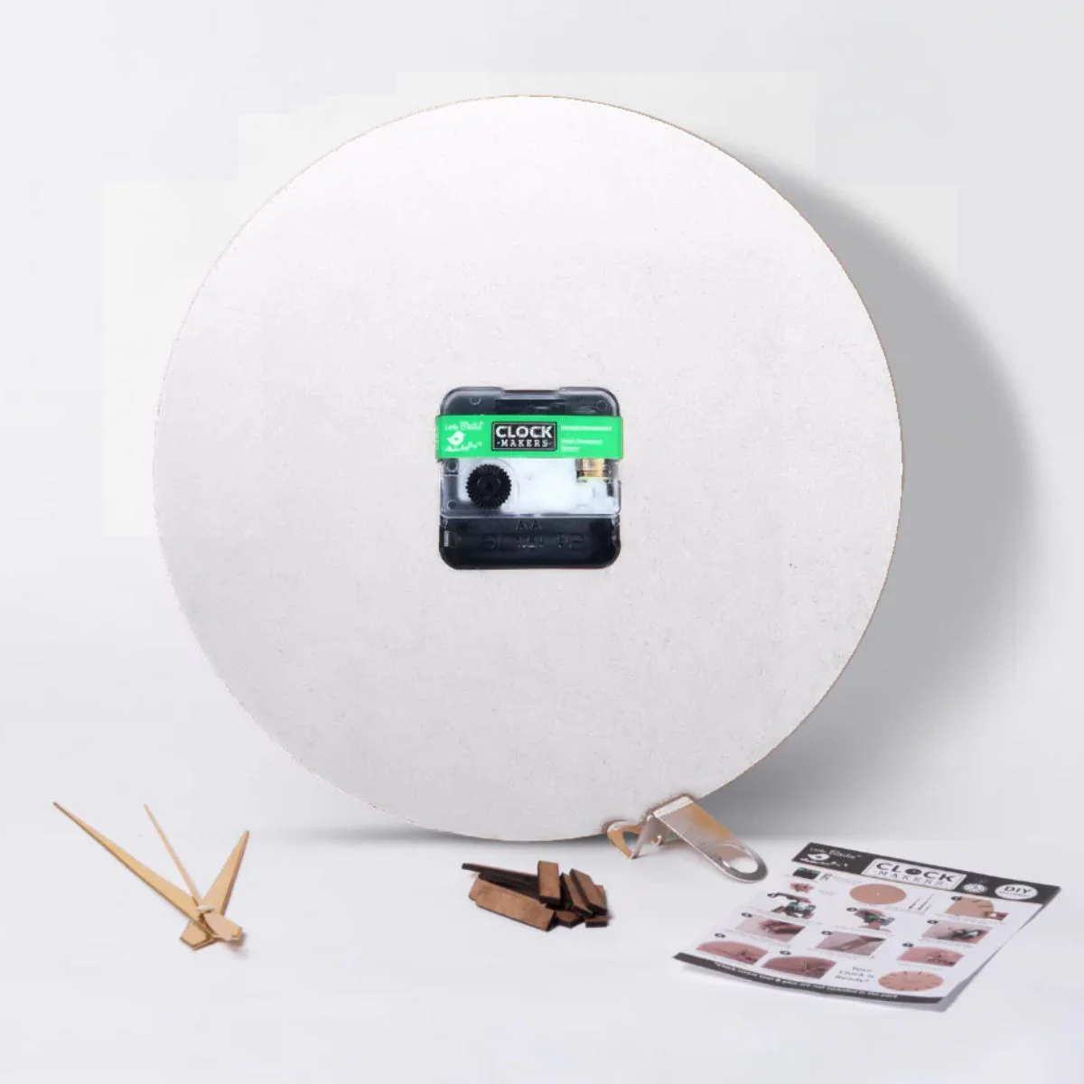 Clock Making Kit PVC / Kit de Reloj de Pared Blanco - Imagen 3