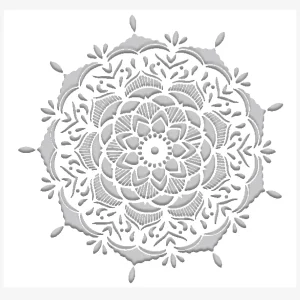 Esténcil de Mandala 1