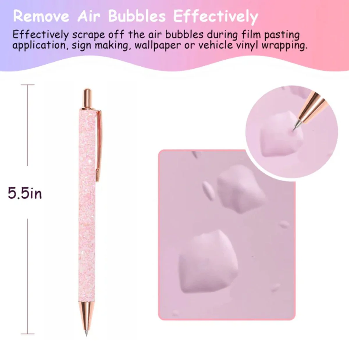 Baby Pink Weeding Pen / Pluma Depiladora Rosa - Imagen 2