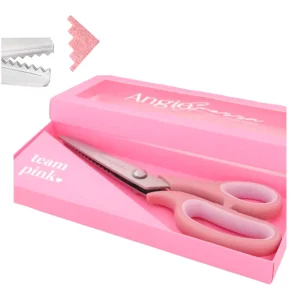 Tijeras Zig Zag Rosas