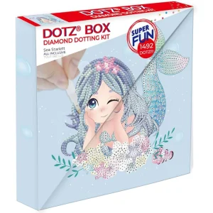 Art Box Kit Sea Starlett / Pintura con Diamantes Sirena