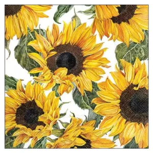 Servilleta de Papel Sunflowers Blossoming #173
