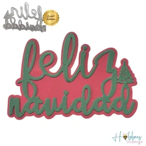 Suaje Feliz Navidad #2