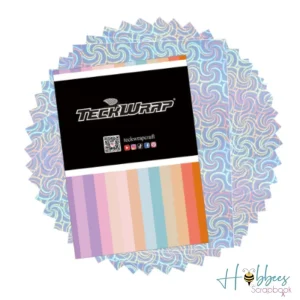 Holo Windmill Inkjet Printable Sticker Vinyl / 15 Hojas de Vinil Imprimible Holográfico Molinos