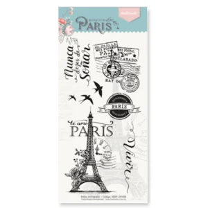 Sellos de Fotopolímero Bonjour París 02