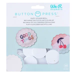 Puffy Sticker Refill Pack 30 Pk / Paquete de Recarga de Pegatinas Infladas
