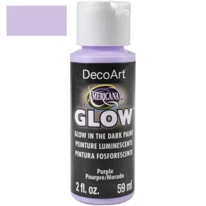 Glow In The Dark Paint Purple / Pintura Brilla en la Oscuridad Morado