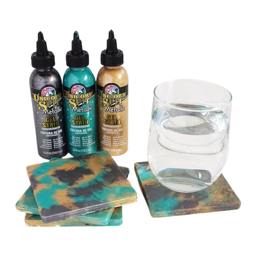 Sparkling Wood Stain & Glaze Metallic Zeus / Tinta y Esmalte Multi Superficies - Imagen 4
