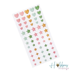 Stardust Enamel Dots / Estampas en 3D Decorativas