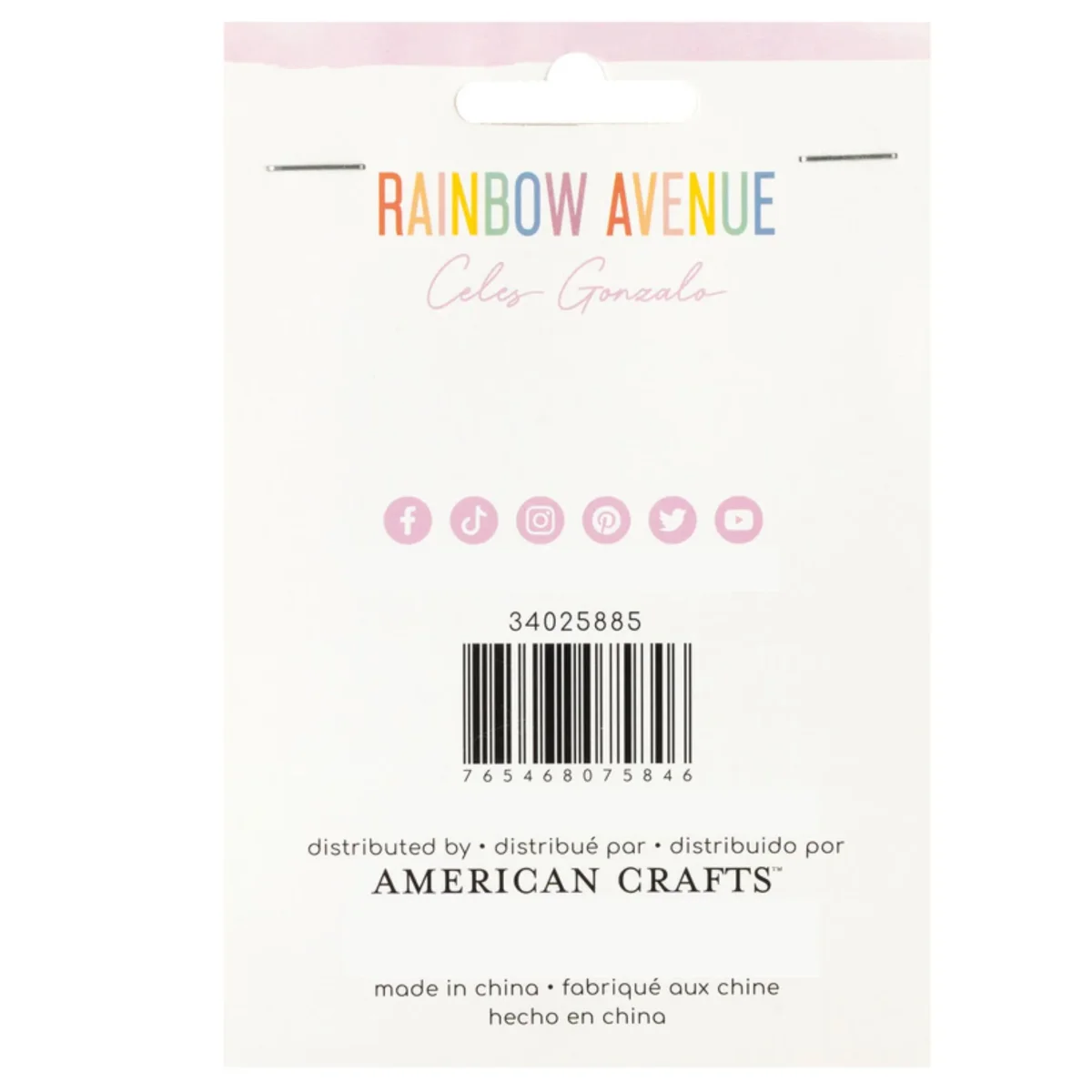 Rainbow Avenue Confetti Button Pack / Paquete de Botones y Confetti - Imagen 3