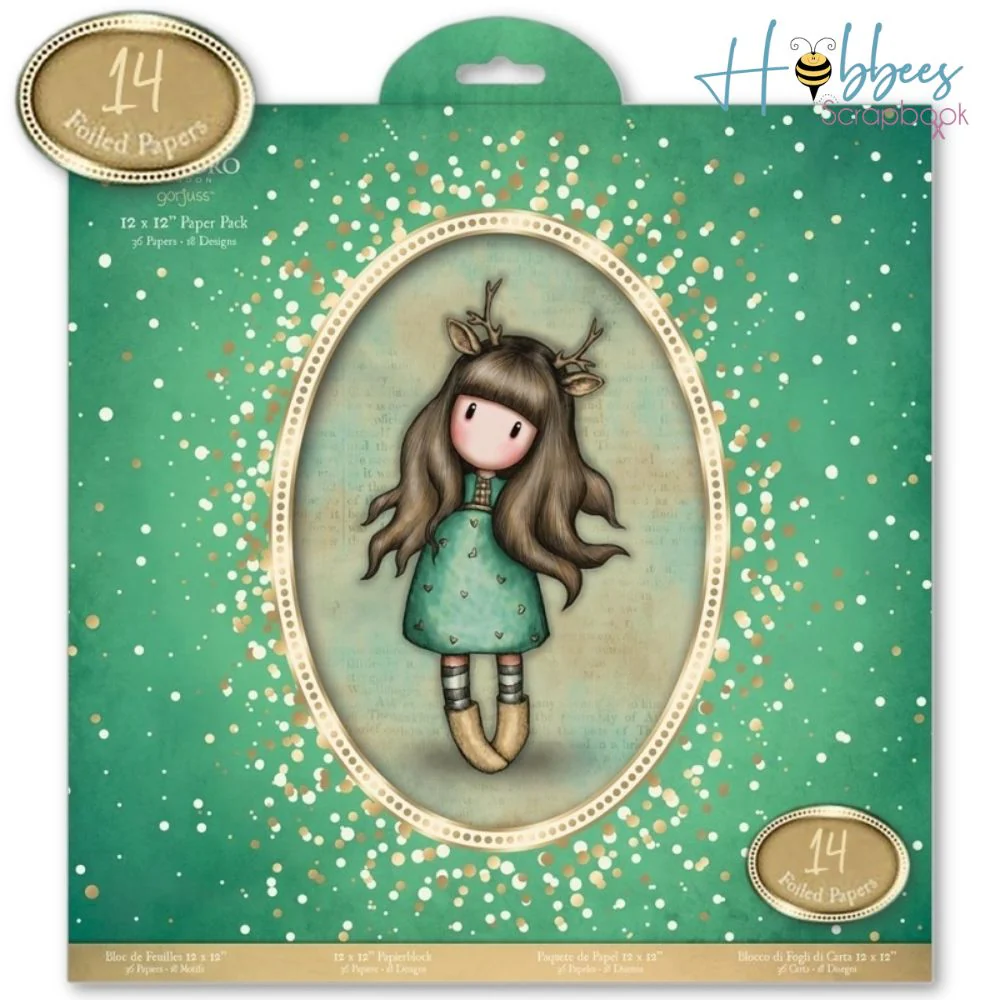 Doe Eyed Gorjuss Paper / Hojas de Papel Gorjuss