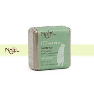 Najel jabon alepo con barro mar muerto 100gr
