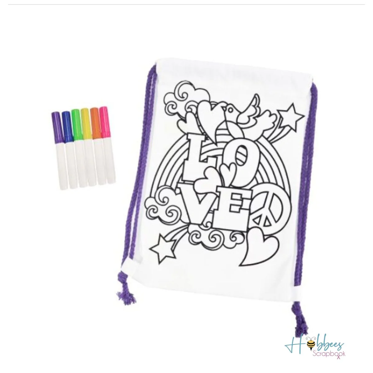 Make It Colorful Back Pack / Colorea tu Bolsa - Imagen 4