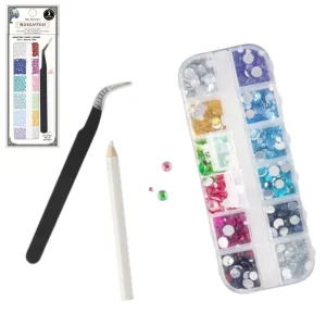 Brighton Rhinestone Set / Estuche con Diamantes de Imitación y Herramientas