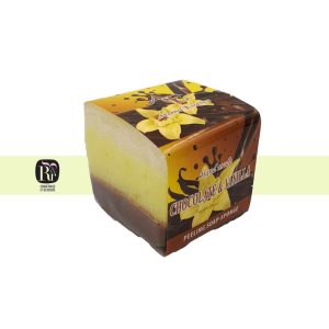 Jabón peeling chocolate y vainilla